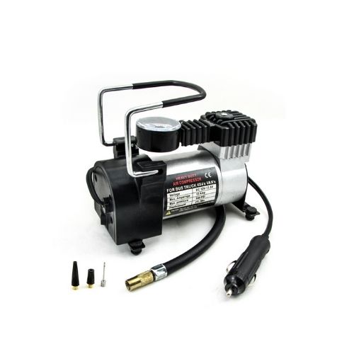 Compresor - compresor de aire 12v, 140 psi, cilindro 1x30mm 10 amp plateado 16075140mm cantidad por caja master 16  