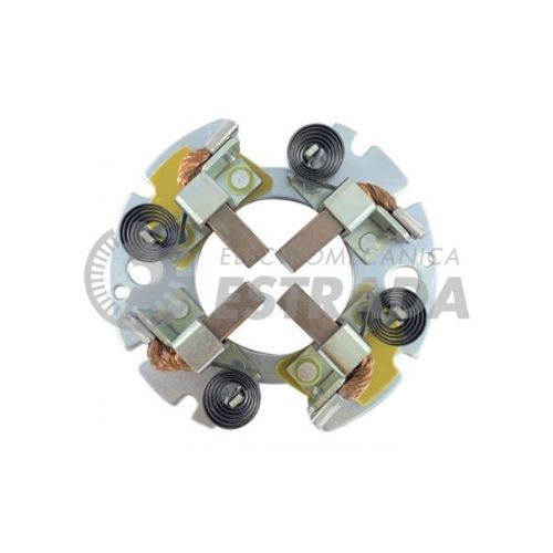 Portaescobillas de arranque - ap.: delco remy 37mt, 41mt - cummins / ford / m.benz - 24v - t: 24v / c.e: 4 / e: 9.6x28.6x25.3 / diam. ext: 127 / diam.fij: 117.5 / diam. int. 1: 60 / sg: horario  